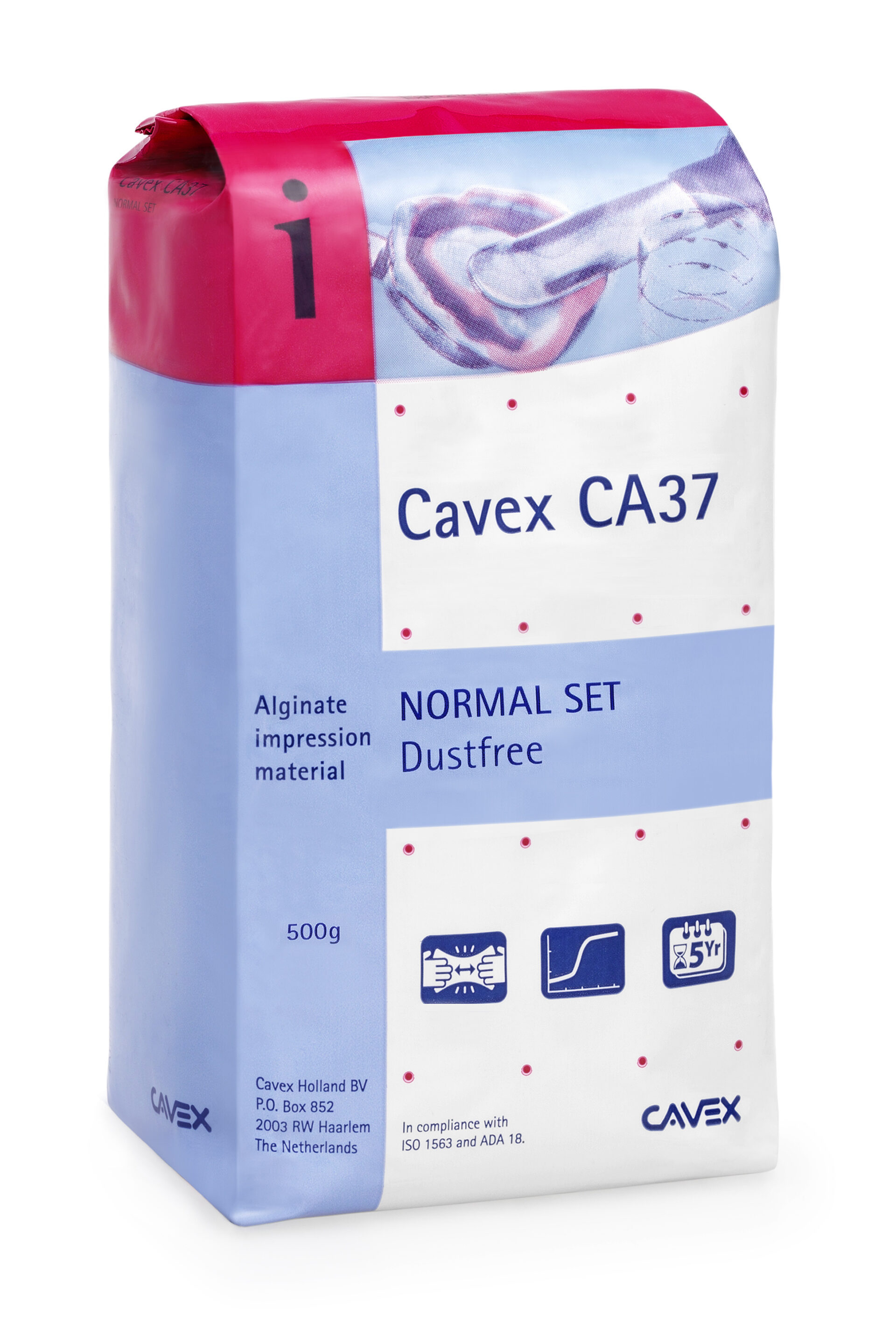 Ca37 Cavex alginaat CA37 Normal Set 500 - TT Dental